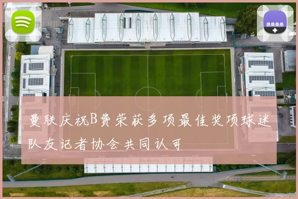 曼联庆祝B费荣获多项最佳奖项球迷队友记者协会共同认可
